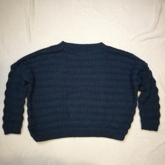 Qed London Knit Skull Sweater - Picture 4 of 6